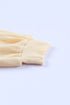 Scoop Neck Puff Sleeve Waffle Knit Top